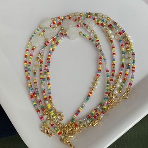 Sead beads.  Ancklet